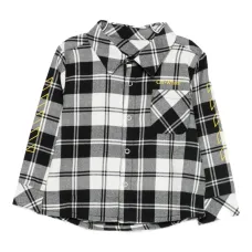 Клетчатая хлопковая рубашка