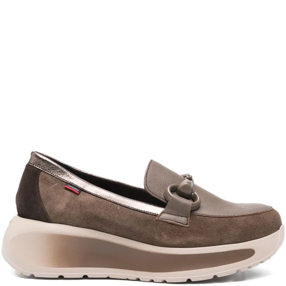 Замшевые лоферы