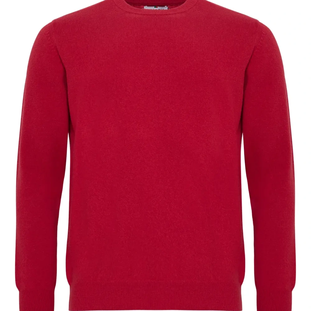 Джемпер с круглым вырезом