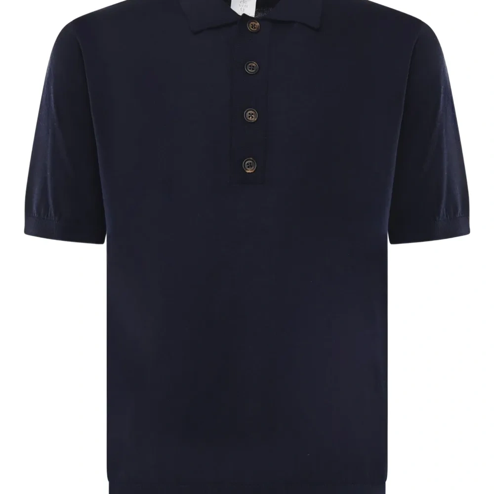 Трикотаж с воротником поло