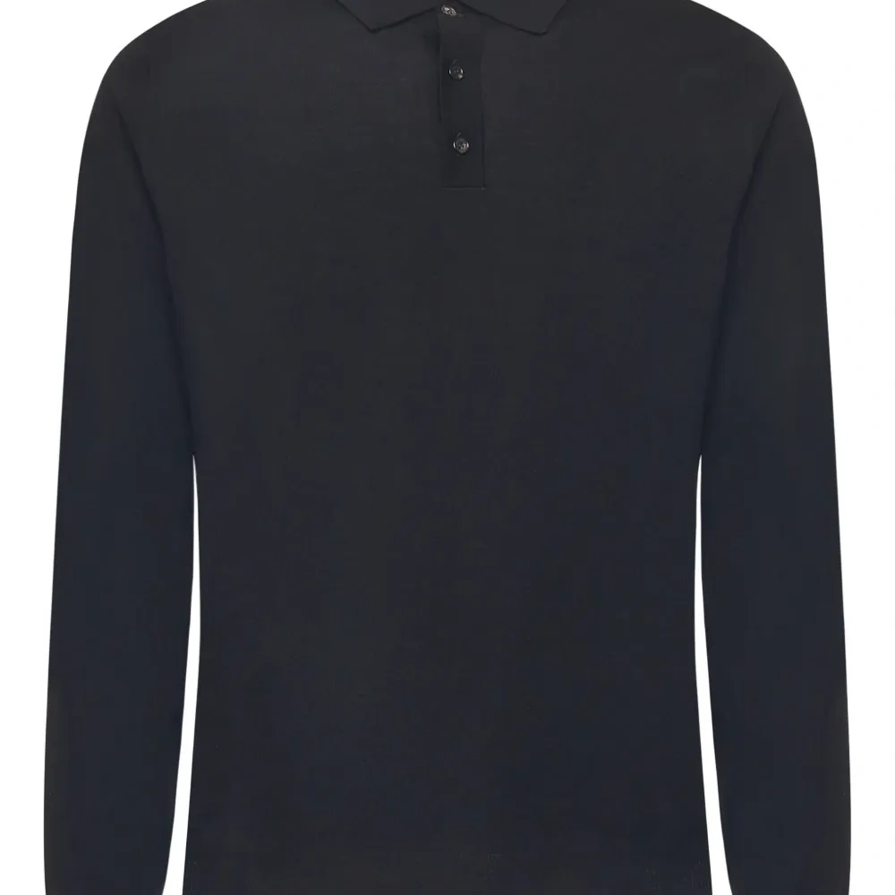 Поло из смеси шерсти virgin