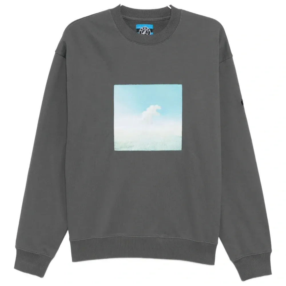 Толстовка с графичным принтом