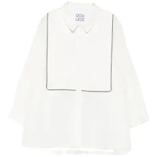 Рубашка с отделкой кантом Рубашка с отделкой кантом