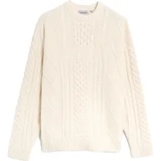 Свитер крупной вязки