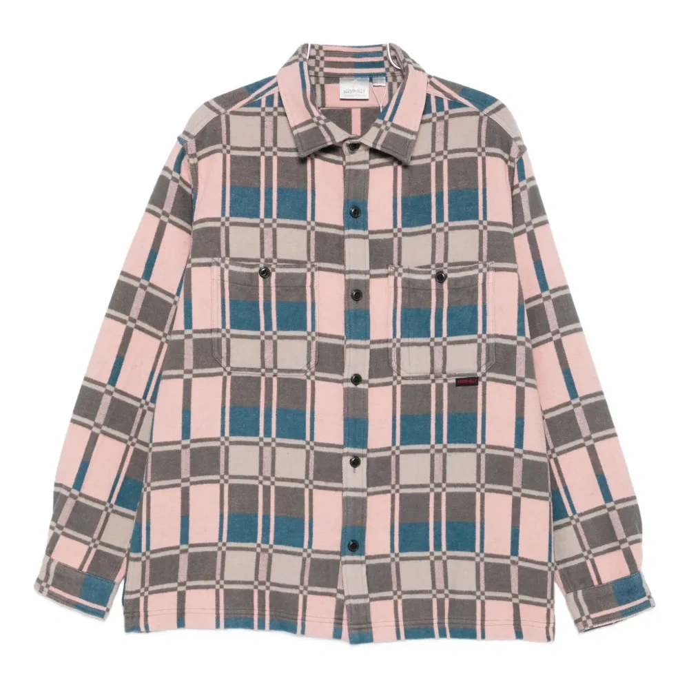 Рубашка с геометрическим принтом Рубашка с геометрическим принтом