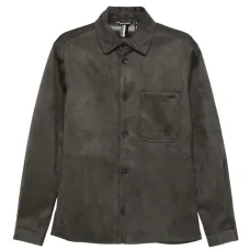 Рубашка-куртка с накладными карманами Рубашка-куртка с накладными карманами