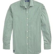 Полосатая рубашка с длинными рукавами