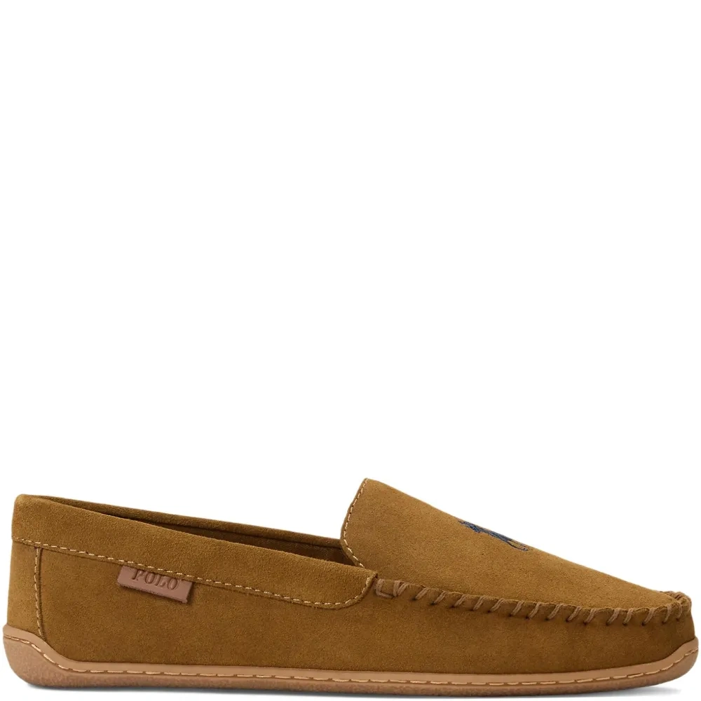 Замшевые лоферы