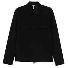 Куртка на молнии с клапанами на карманах Куртка на молнии с клапанами на карманах