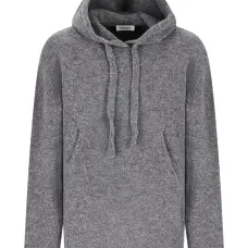 Худи с эффектом щётки