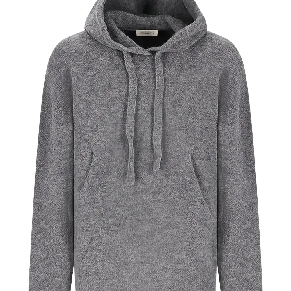 Худи с эффектом щётки