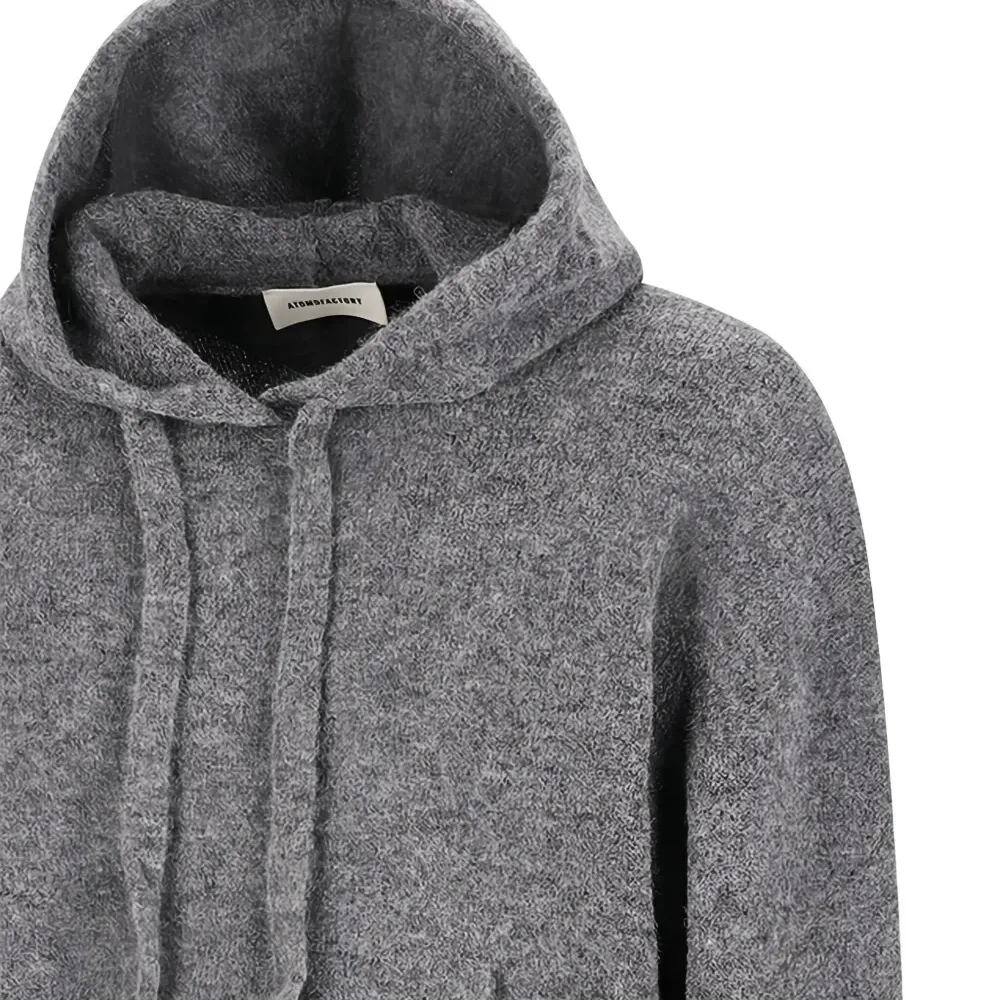 Худи с эффектом щётки