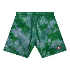 Шорты с эффектом тай-дай