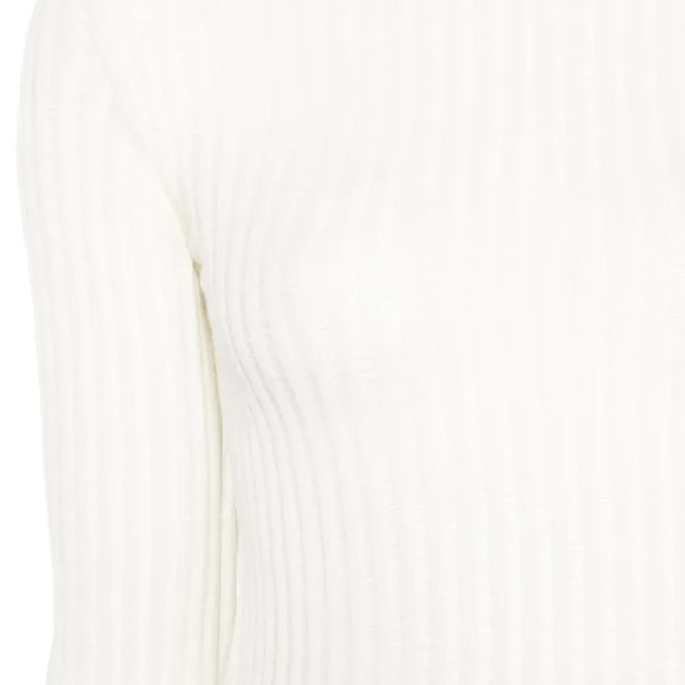 Свитер в рубчик