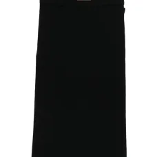 Юбка с декоративной нашивкой-логотипом