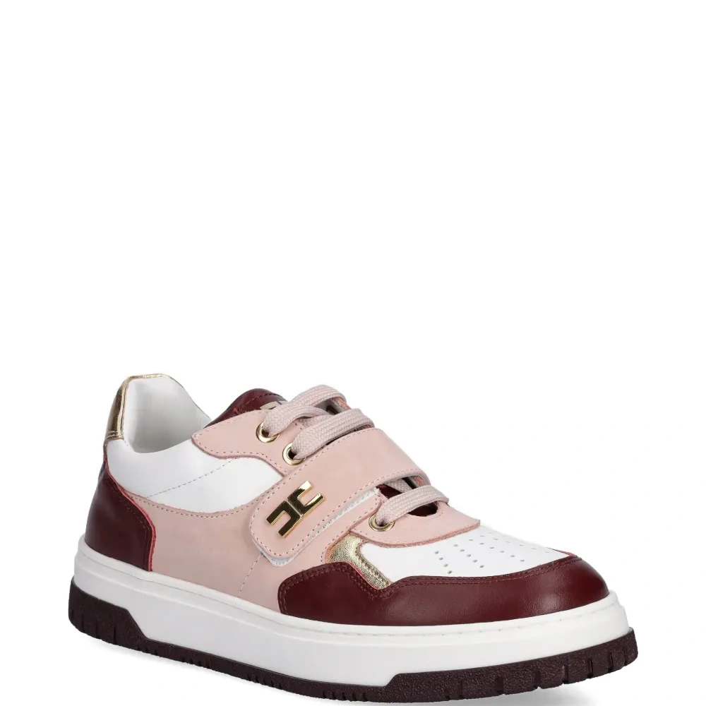 Кожаные кеды с логотипом