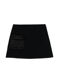 Юбка с передними карманами