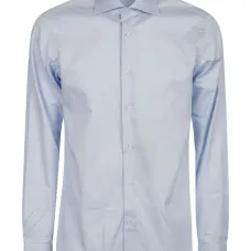 Рубашка с перламутровыми пуговицами