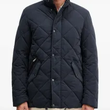 Стеганая куртка на молнии