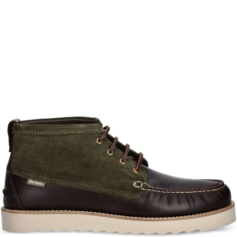 Ботинки со вставками