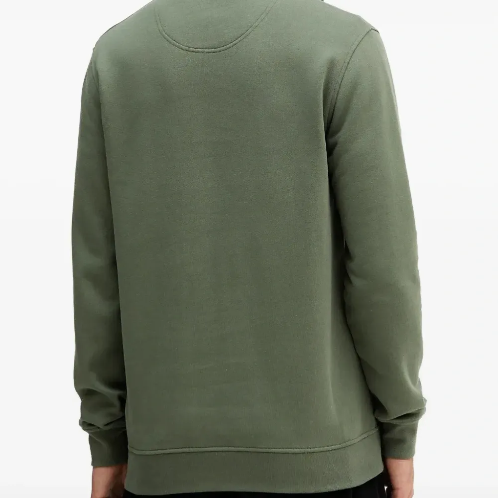 Толстовка с воротником на молнии и логотипом