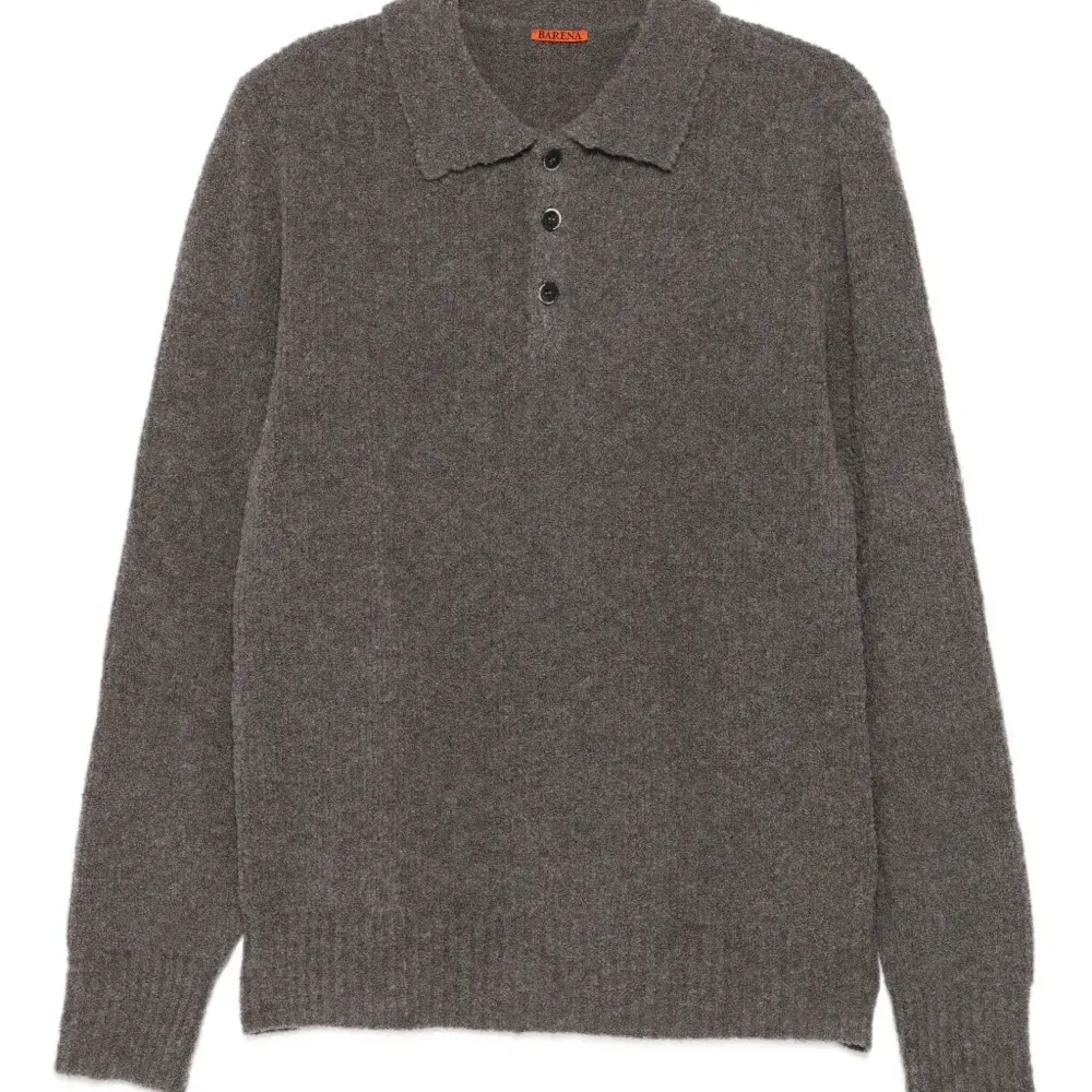 Поло на пуговицах