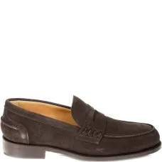 Замшевые лоферы