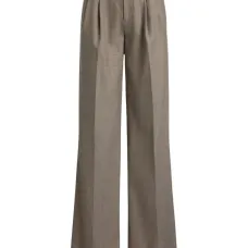 Брюки из шерсти с защипами Брюки из шерсти с защипами