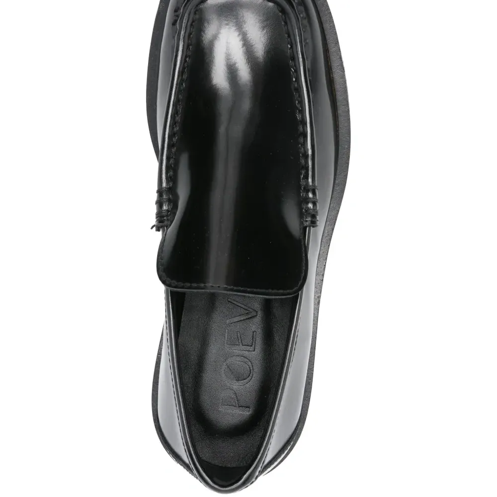 Кожаные лоферы