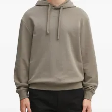 Худи с кулиской и логотипом