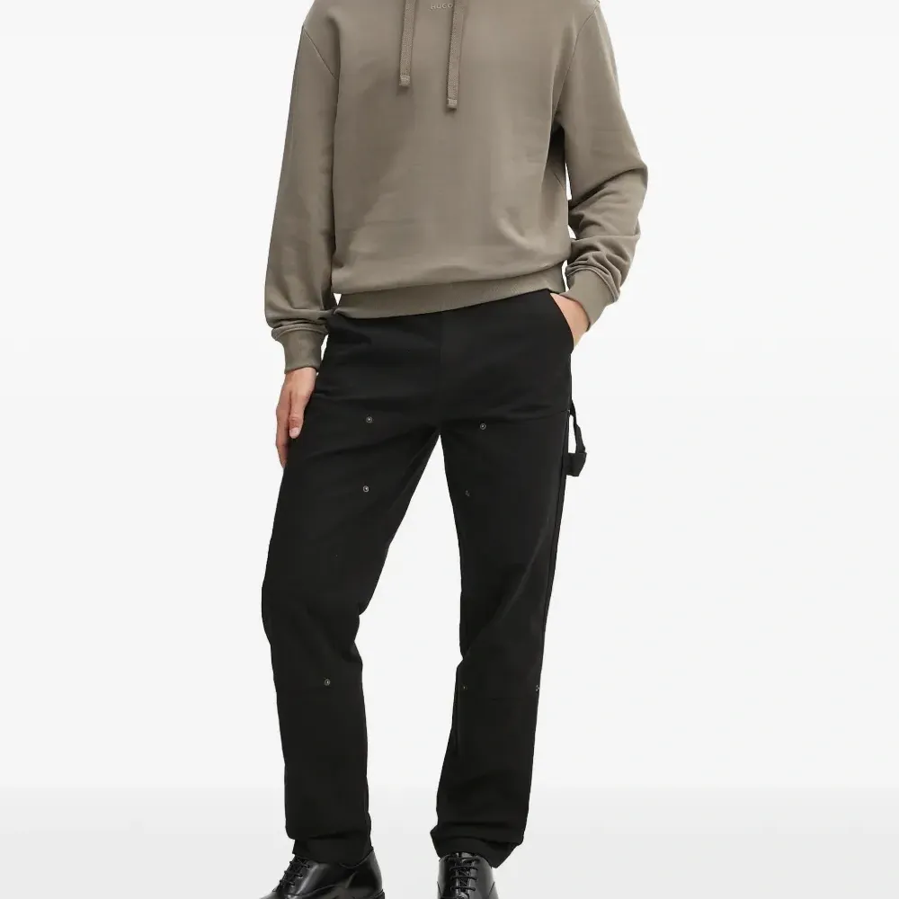 Худи с кулиской и логотипом