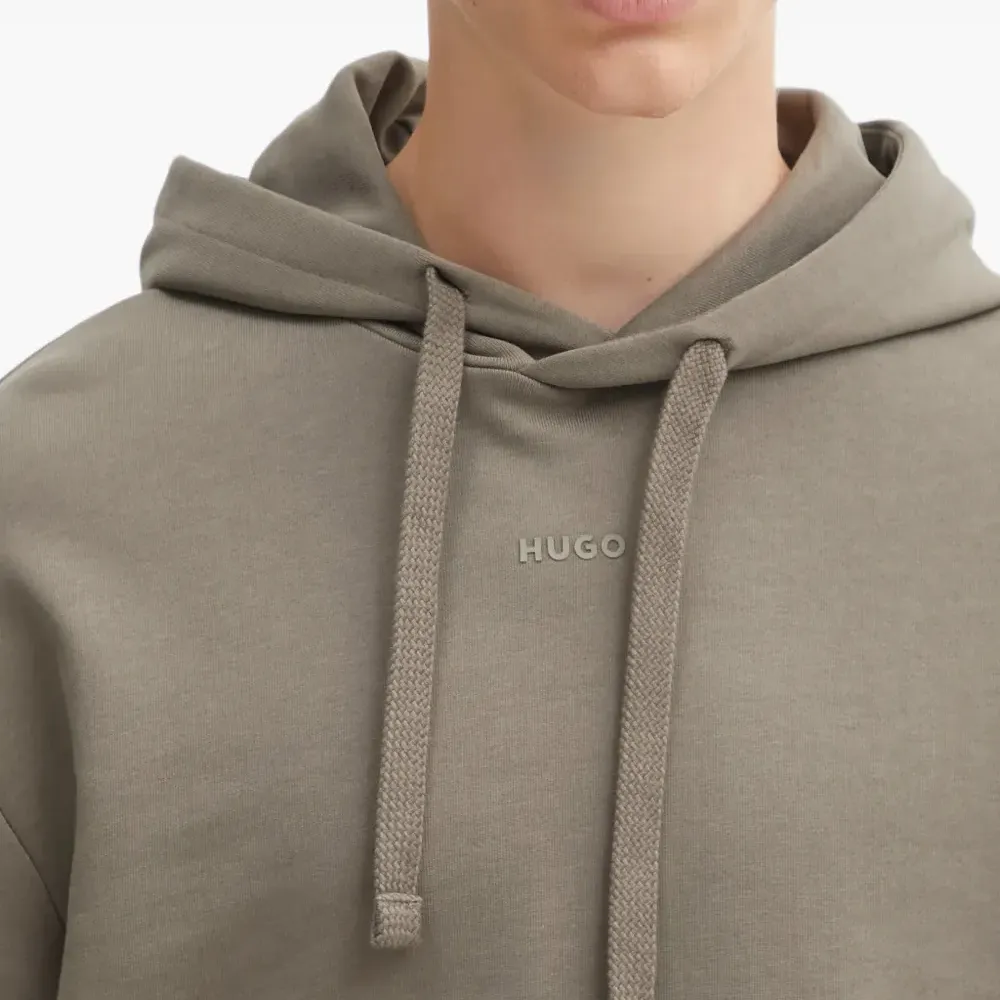 Худи с кулиской и логотипом