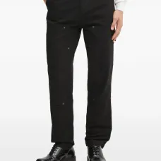 Брюки с накладными карманами