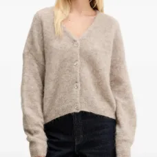 Кардиган на пуговицах с V-образным вырезом GZdebbie Кардиган на пуговицах с V-образным вырезом GZdebbie