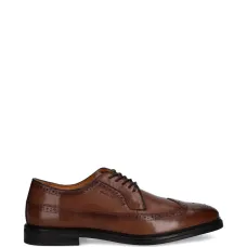 Дерби с перфорацией и шнуровкой