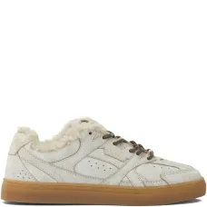 Кожаные кроссовки CPH63 с отделкой из меха