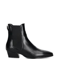 Ботинки Bassotte на каблуке с квадратным носком