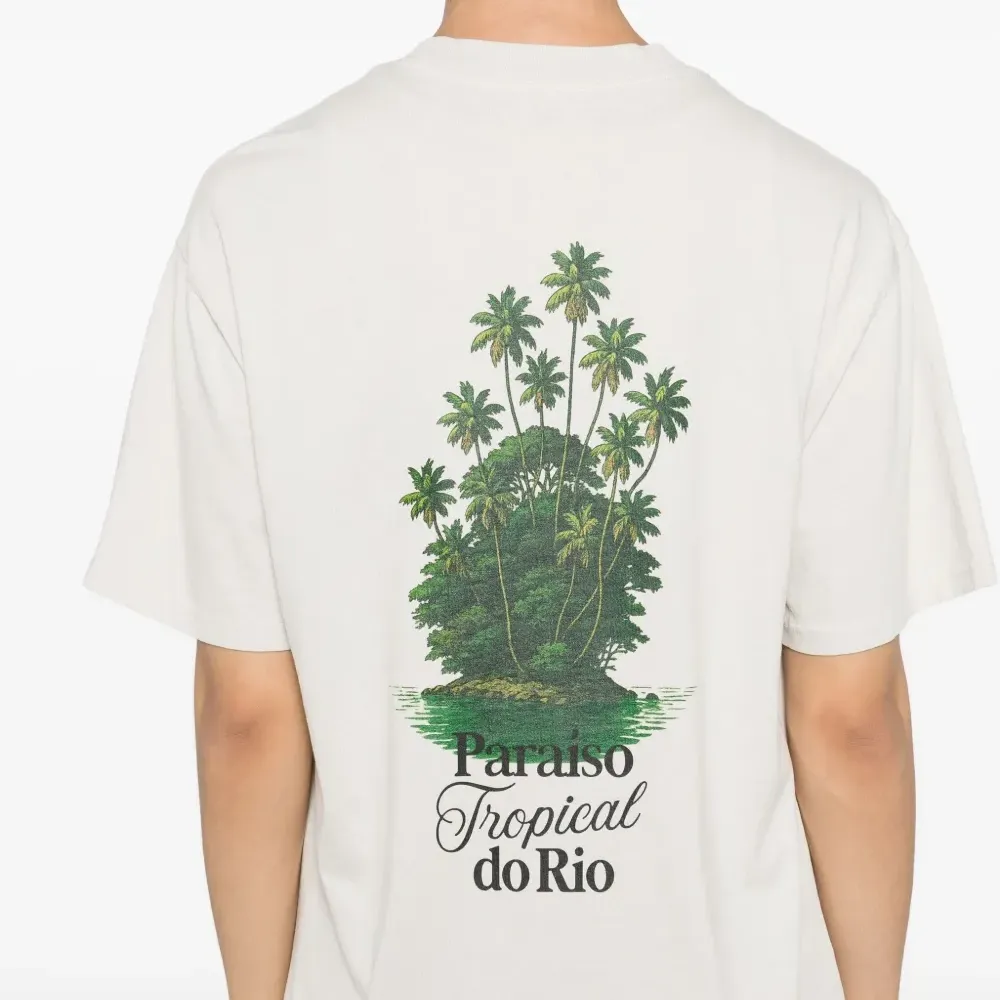 Футболка с вышивкой в виде попугая