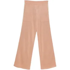 Брюки с полосатыми деталями