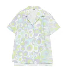 Рубашка с круговым узором