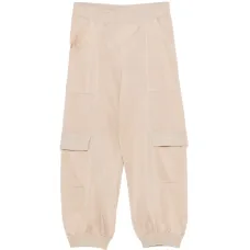 Брюки с накладными карманами