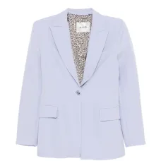 Однобортный пиджак с поясом