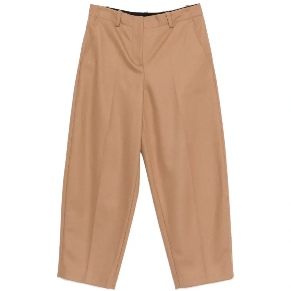 Коричневые брюки