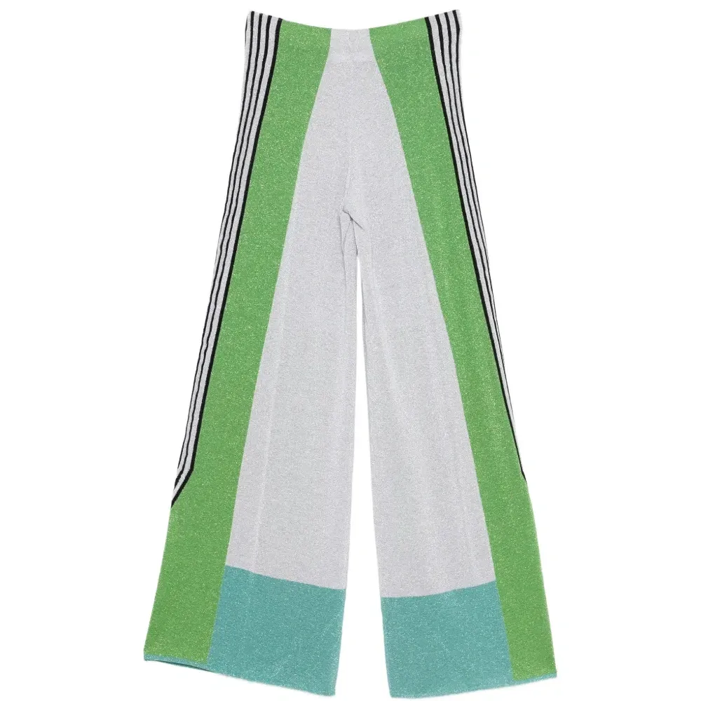 Брюки с геометрическим узором