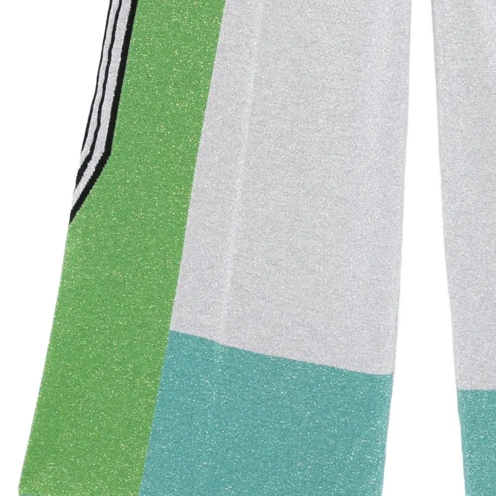 Брюки с геометрическим узором