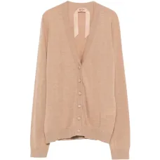 Кардиган с V-образным вырезом