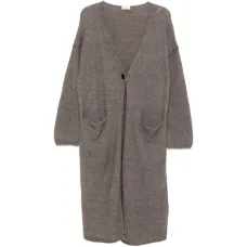 Пальто Delila с V-образным вырезом