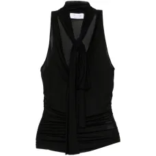 Блузка-халтер с бантом Блузка-халтер с бантом