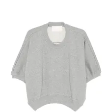 Свитшот с круглым вырезом