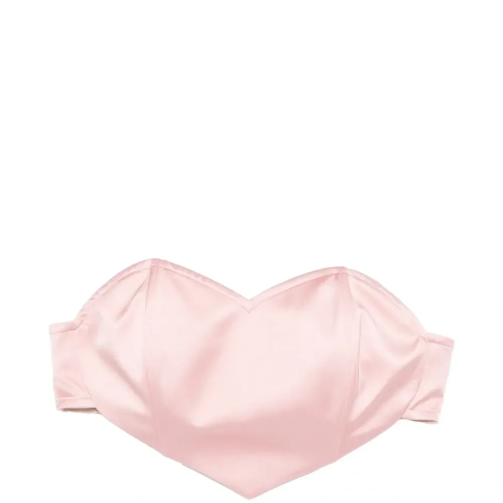 Топ с вырезом в форме сердца